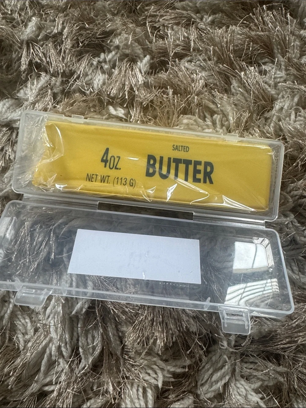 Butter realistic soft